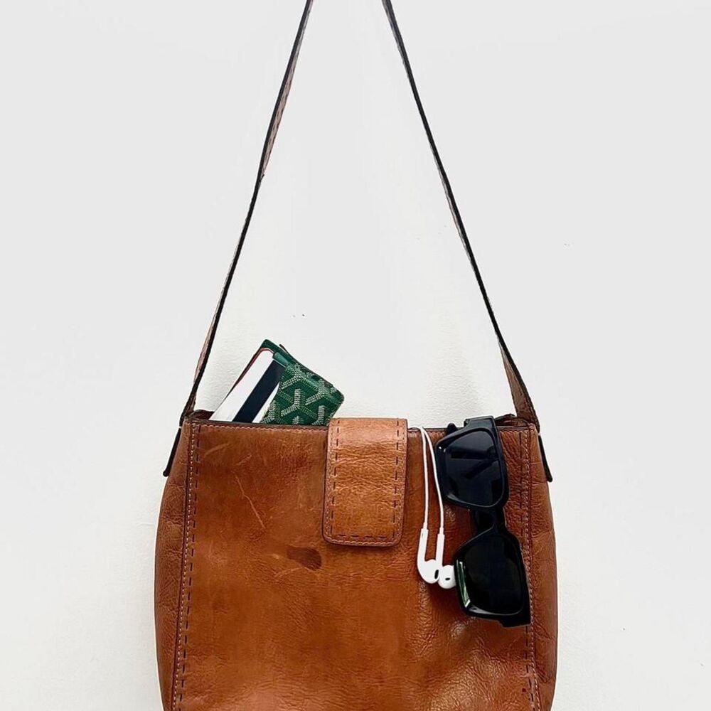 Fossil Women's Brown and Tan Bag